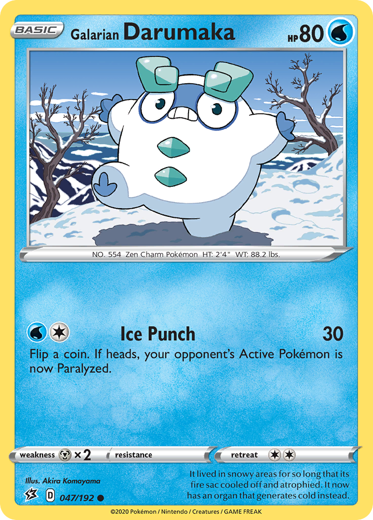Galarian Darumaka 047/209 Common