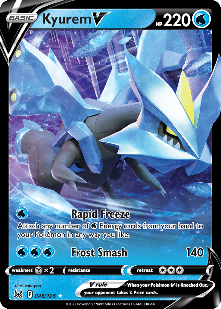 Kyurem V 048/217 Rare Holo V