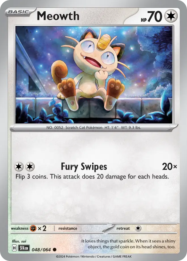 Meowth 048/99 Common