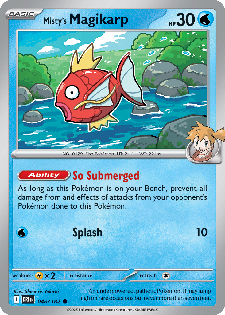 Misty's Magikarp 048/244 Common