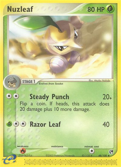 Nuzleaf 048/100 Uncommon