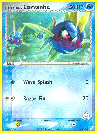 Team Aqua's Carvanha 048/97 Common