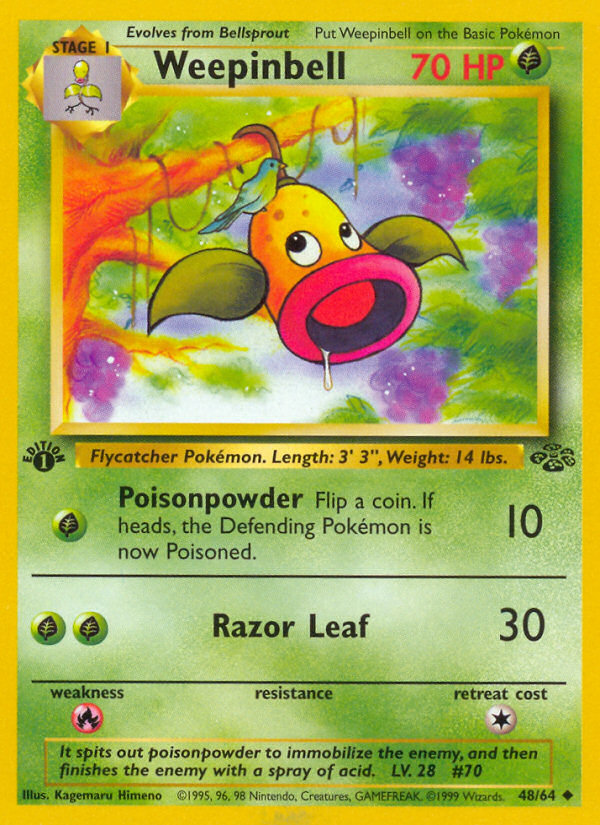 Weepinbell 048/64 Uncommon