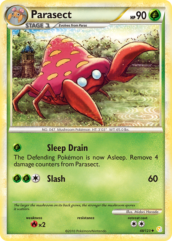 Parasect 048/124 Uncommon