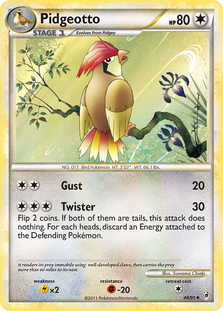Pidgeotto 048/106 Uncommon
