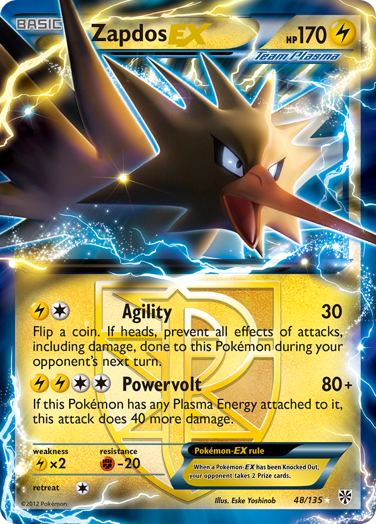 Zapdos-EX 048/138 Rare Holo EX