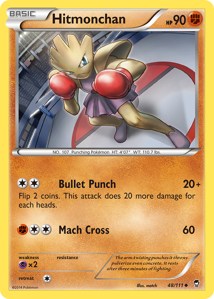 Hitmonchan 048/114 Uncommon