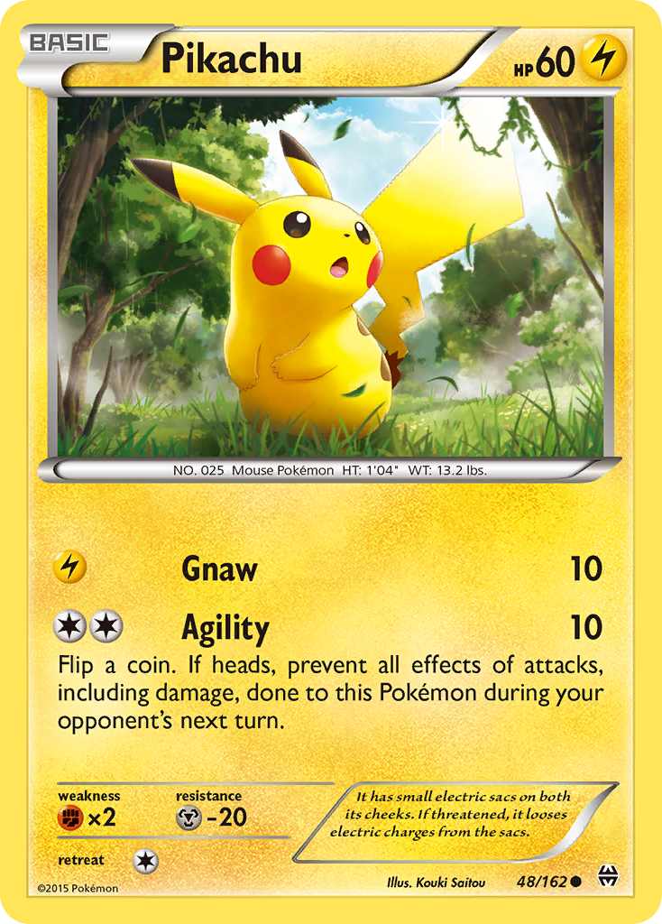Pikachu 048/165 Common