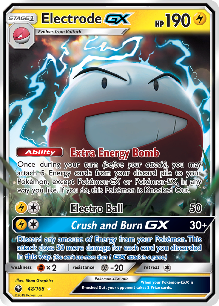 Electrode-GX 048/187 Rare Holo GX