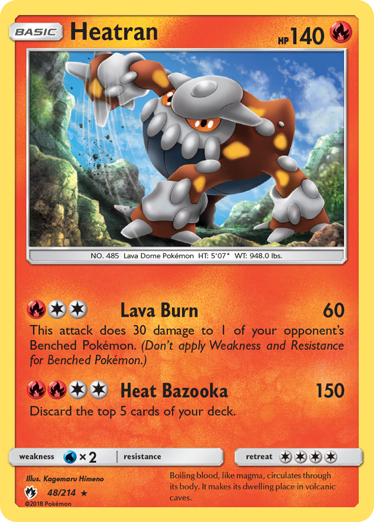 Heatran 048/240 Rare Holo