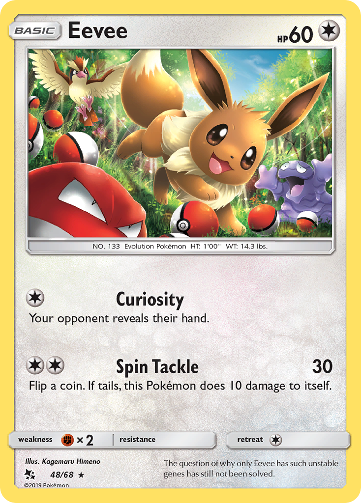 Eevee 048/69 Rare Holo
