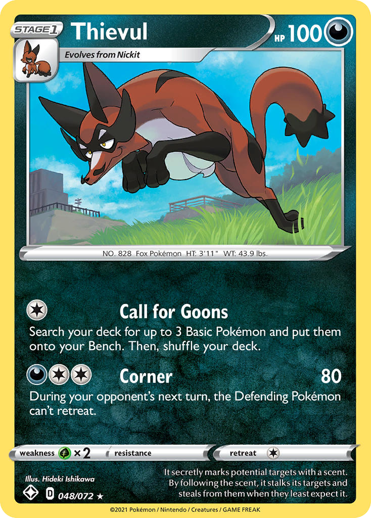 Thievul 048/73 Rare Holo