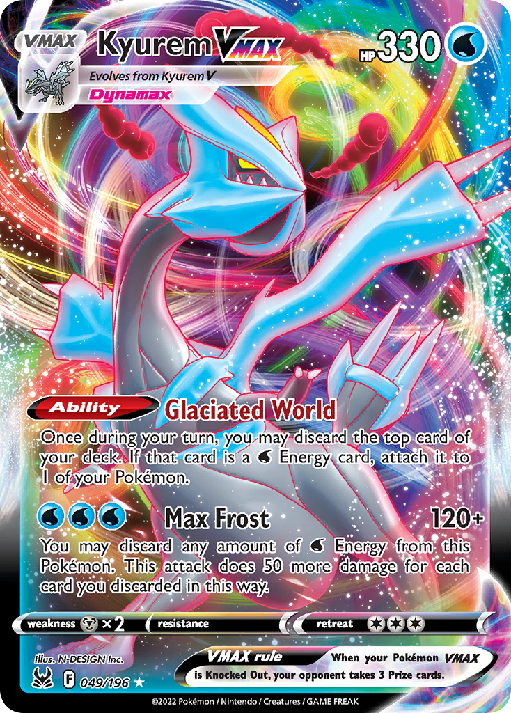 Kyurem VMAX 049/217 Rare Holo VMAX