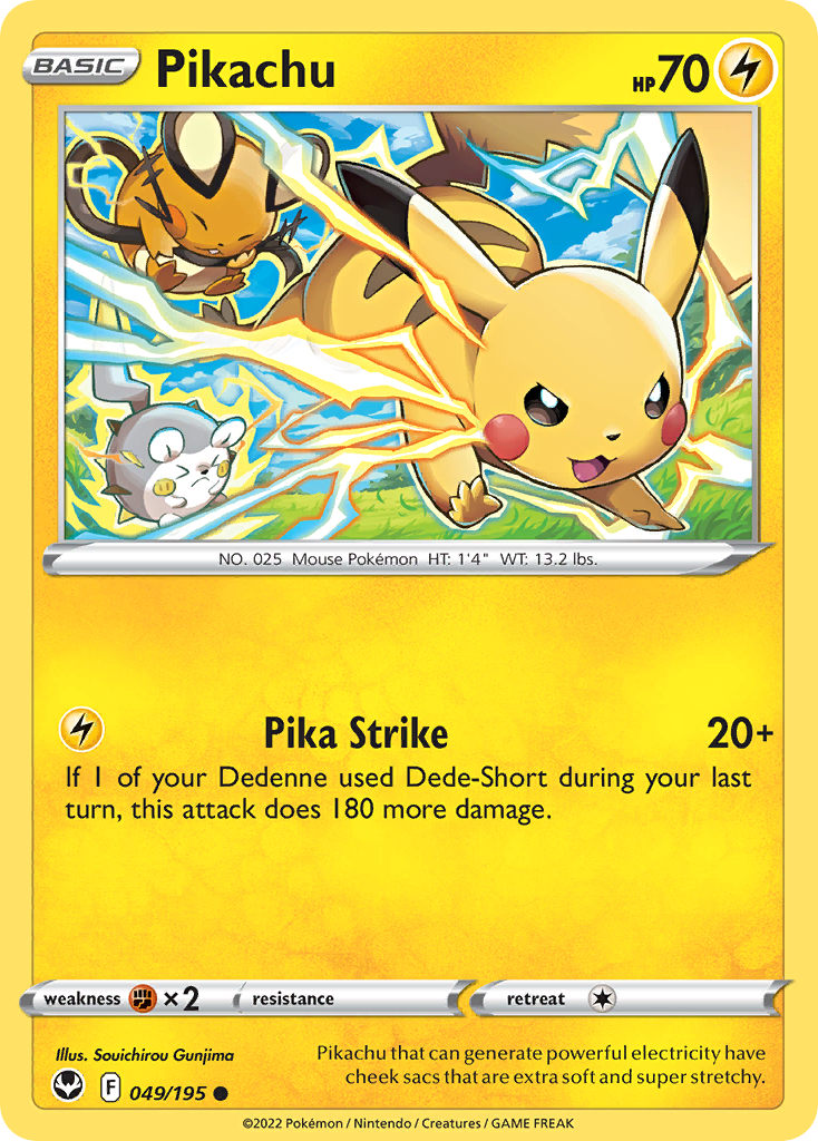 Pikachu 049/215 Common