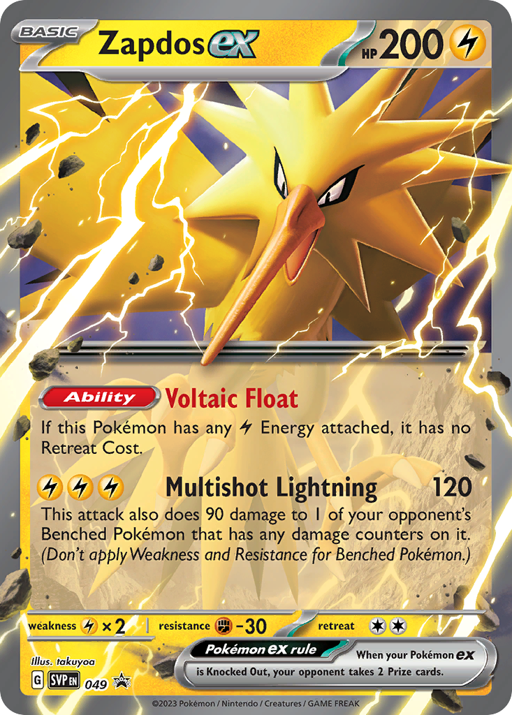 Zapdos ex 049/196 Promo