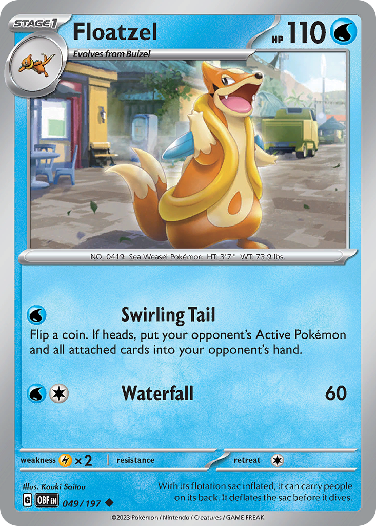 Floatzel 049/230 Uncommon