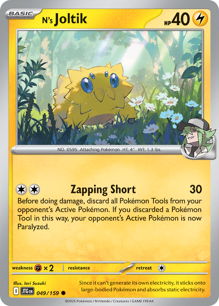 N's Joltik 049/190 Common