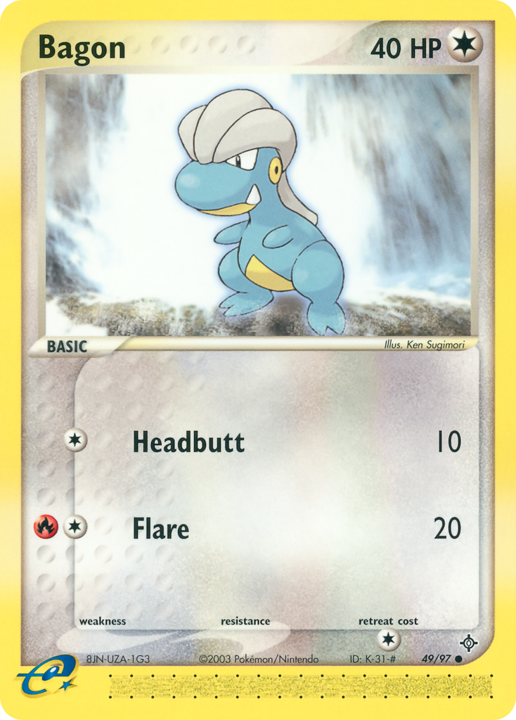 Bagon 049/100 Common