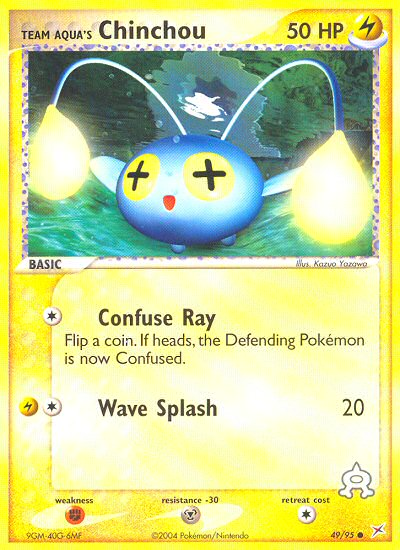 Team Aqua's Chinchou 049/97 Common