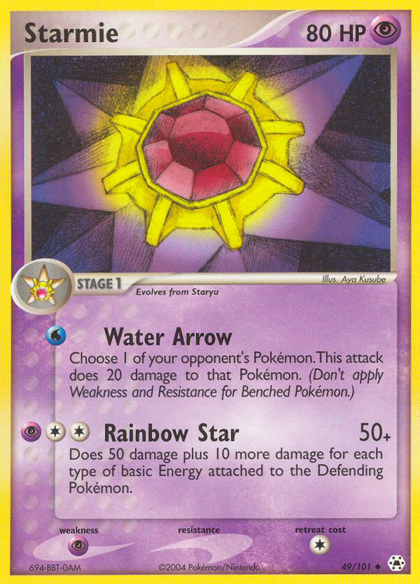 Starmie 049/102 Uncommon