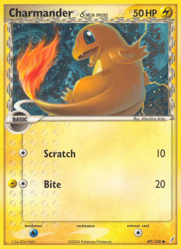 Charmander δ 049/100 Common