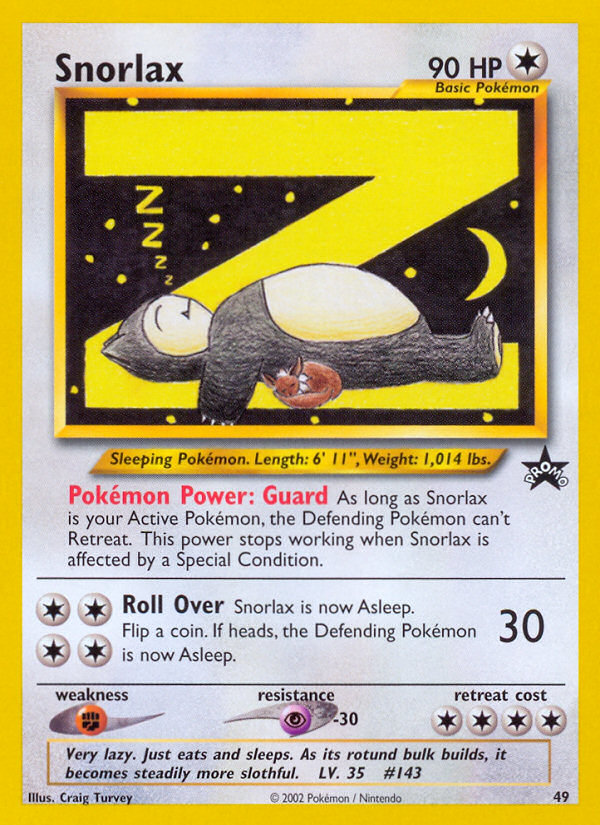 Snorlax 049/53 Promo