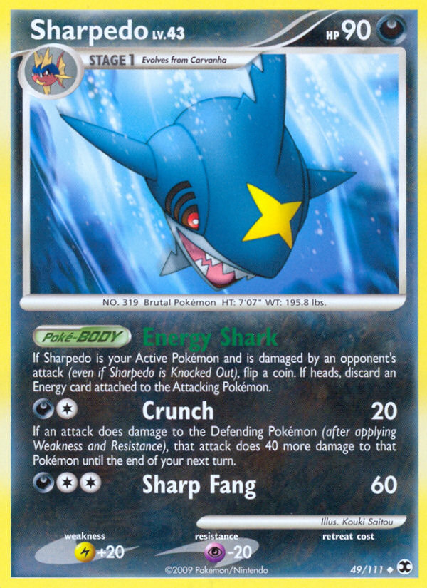 Sharpedo 049/120 Uncommon