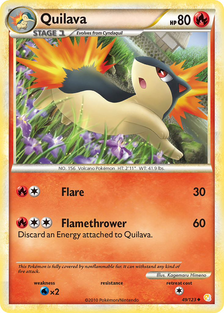 Quilava 049/124 Uncommon
