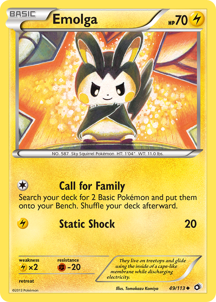 Emolga 049/140 Uncommon