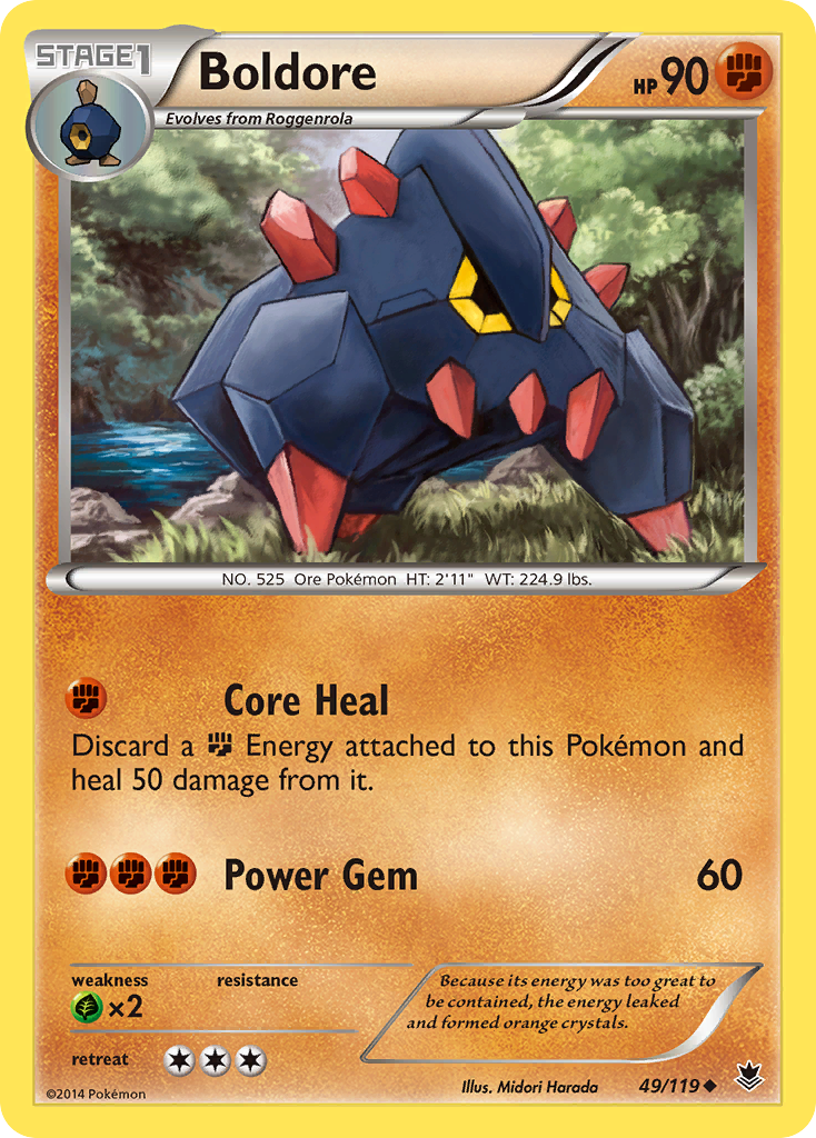 Boldore 049/124 Uncommon