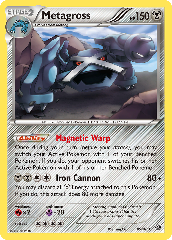 Metagross 049/100 Rare