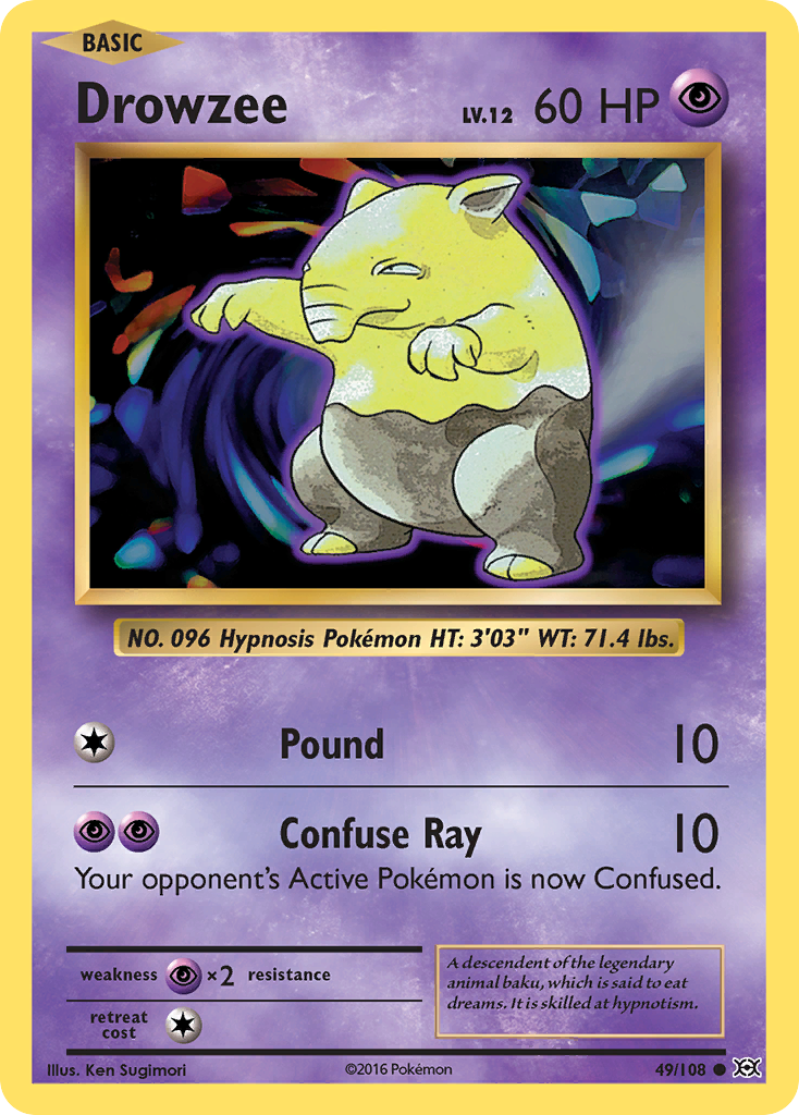 Drowzee 049/113 Common