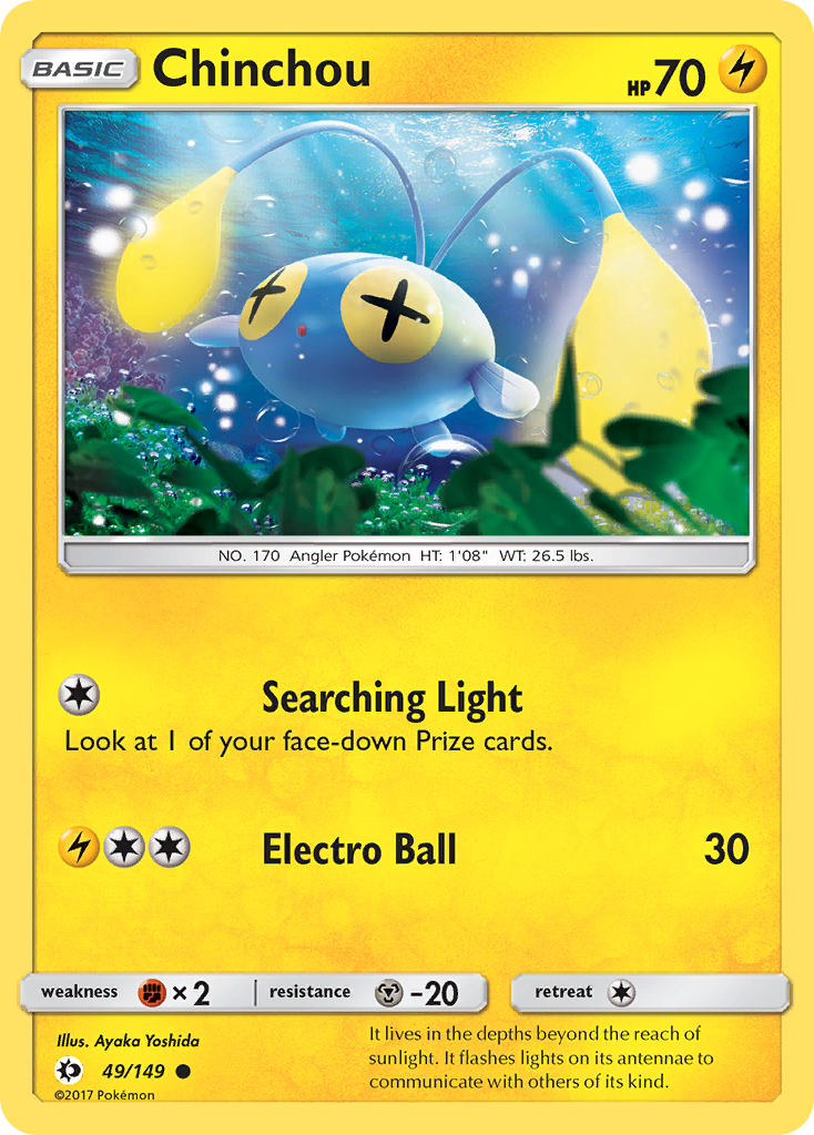 Chinchou 049/173 Common