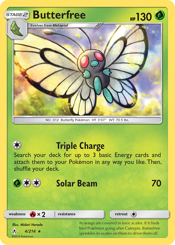 Butterfree 004/234 Rare