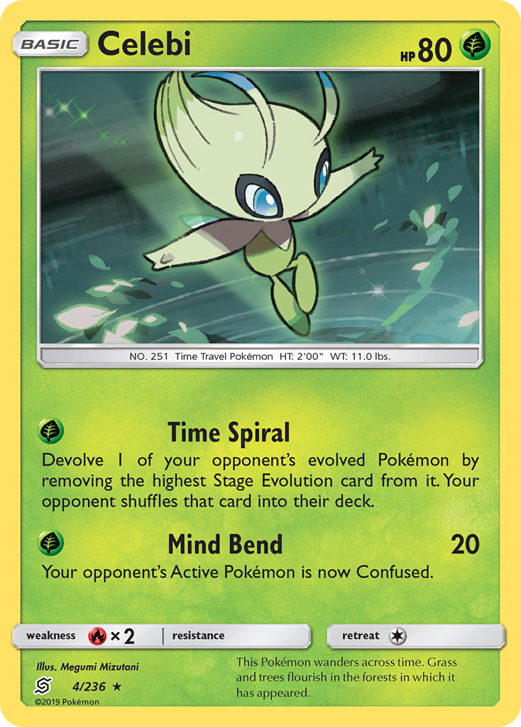 Celebi 004/260 Rare Holo