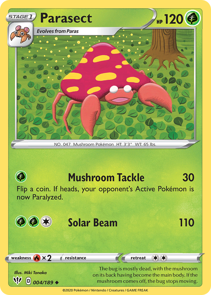 Parasect 004/201 Uncommon