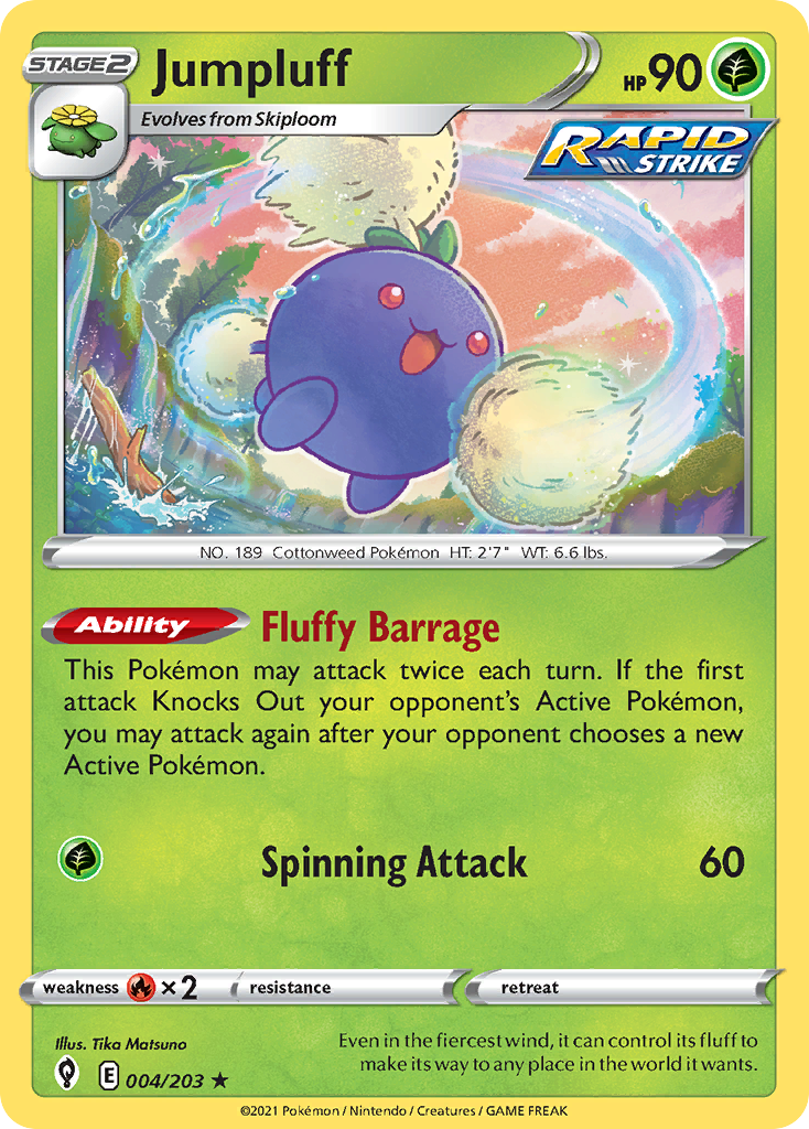 Jumpluff 004/237 Rare Holo