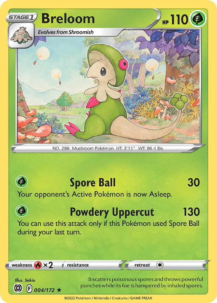 Breloom 004/186 Rare