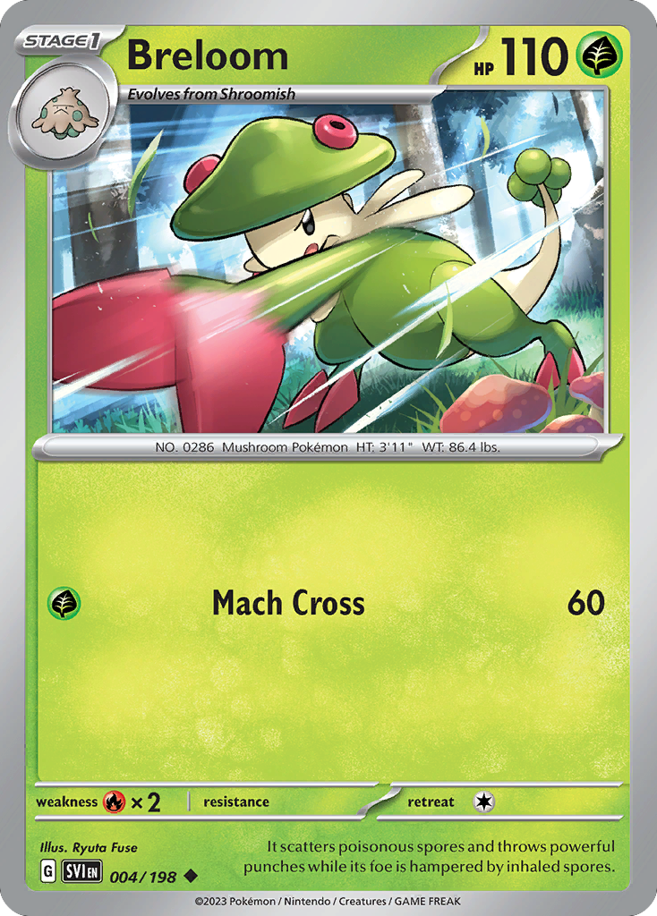 Breloom 004/258 Uncommon