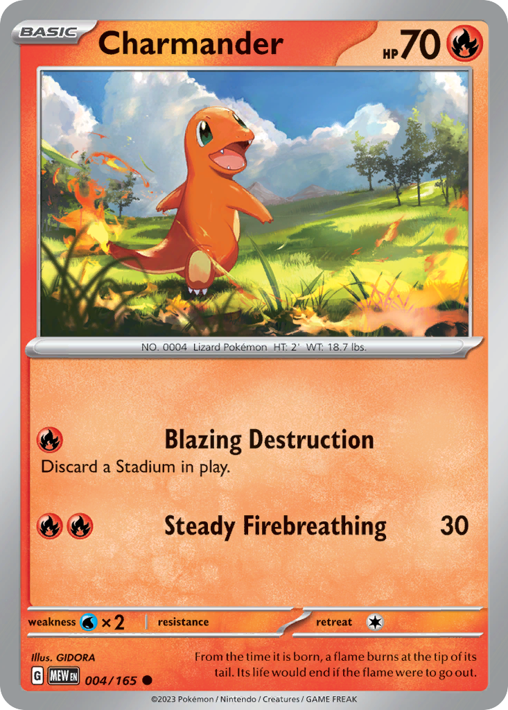 Charmander 004/207 Common