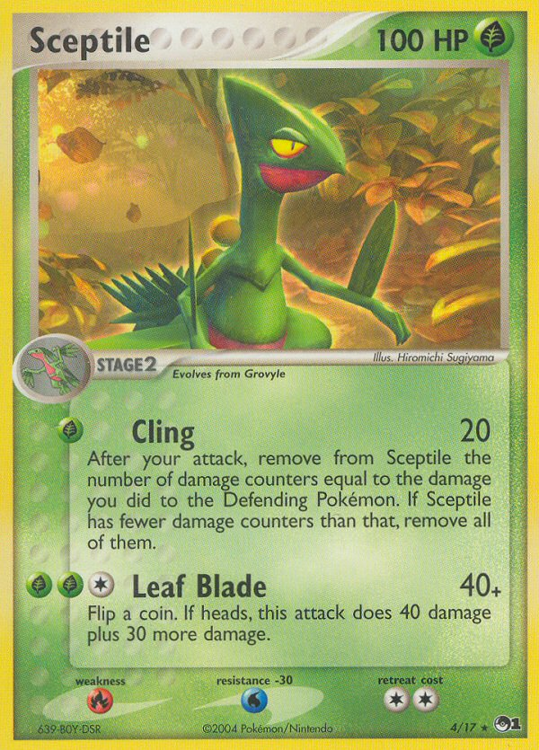 Sceptile 004/17 Rare