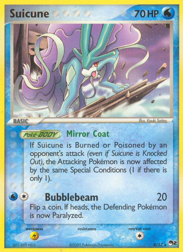 Suicune 004/17 Rare