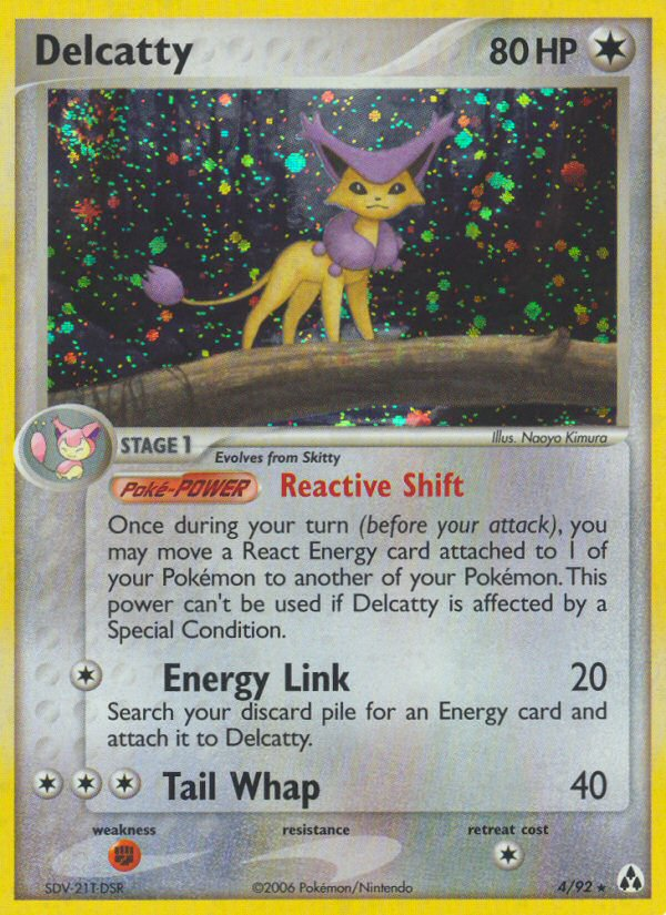 Delcatty 004/93 Rare Holo