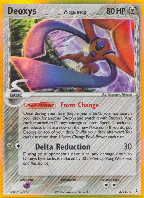 Deoxys δ 004/111 Rare Holo