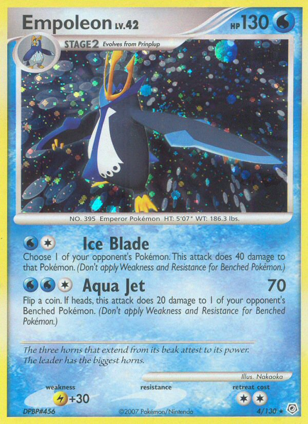 Empoleon 004/130 Rare Holo