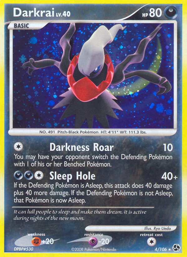 Darkrai 004/106 Rare Holo