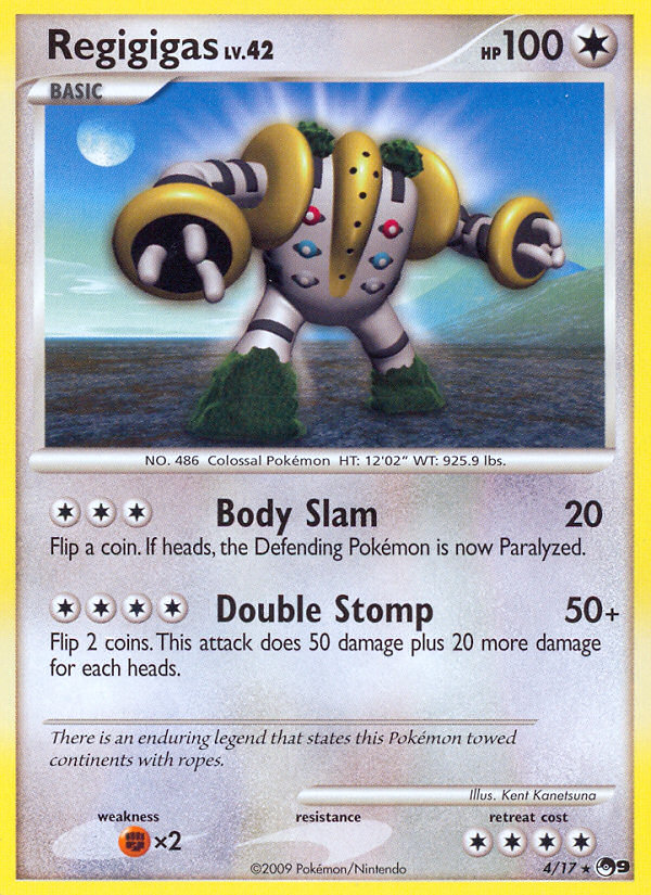 Regigigas 004/17 Rare