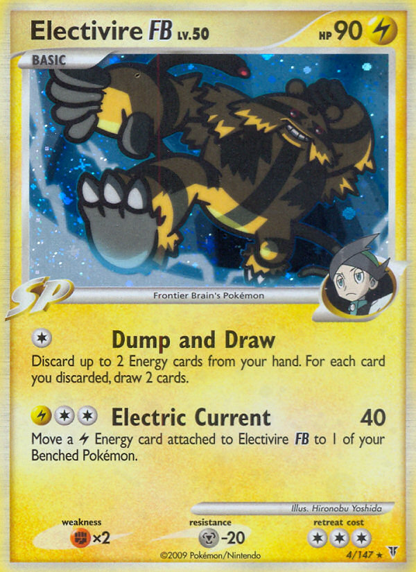 Electivire FB 004/153 Rare Holo
