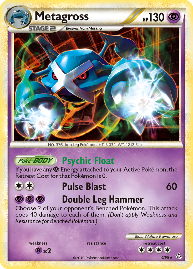 Metagross 004/96 Rare Holo