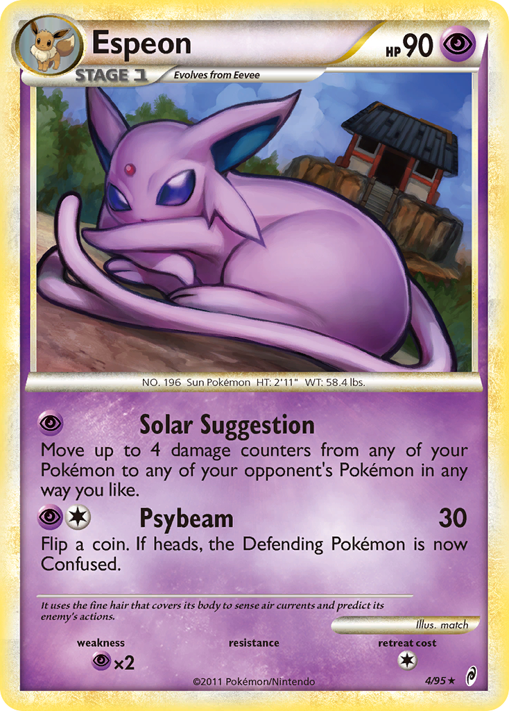 Espeon 004/106 Rare Holo